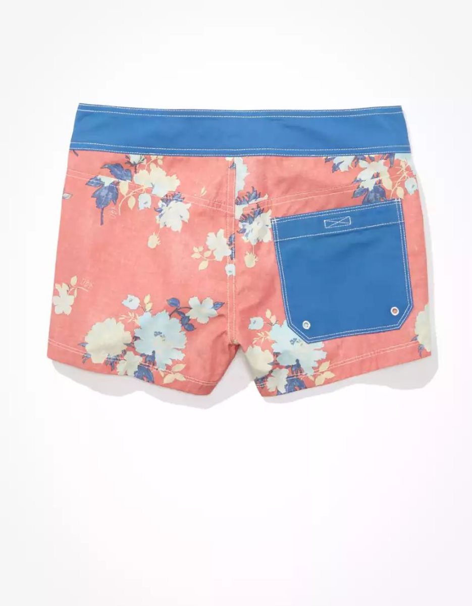 Shorts American Eagle AE x Outer Banks Board Rouge Femme | HUY-57039081